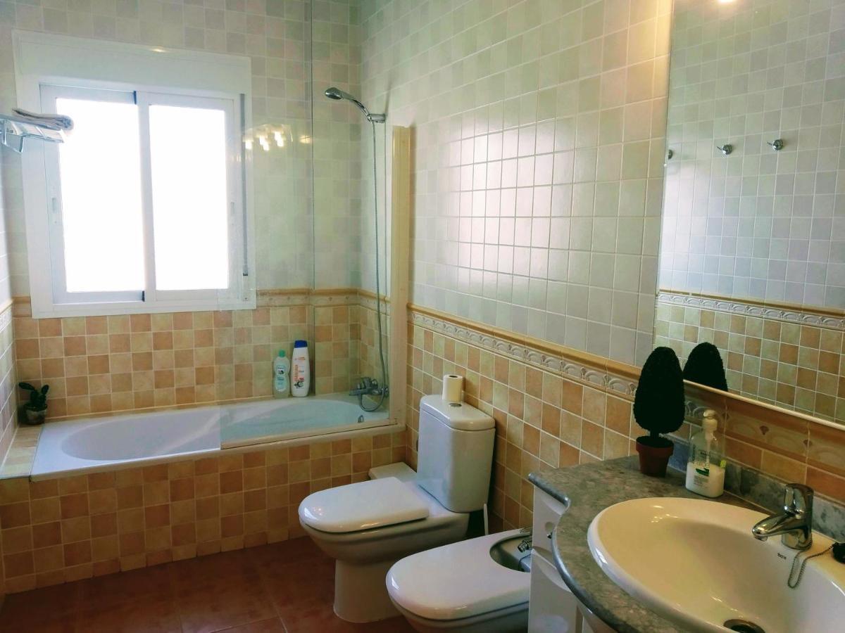 Casa Rural Con Chimenea, Barbacoa, Terraza Y Solarium Villa Illar Eksteriør bilde