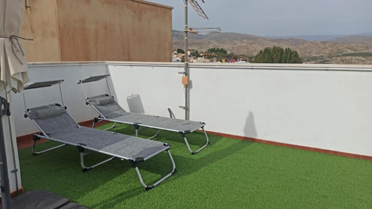 Casa Rural Con Chimenea, Barbacoa, Terraza Y Solarium Villa Illar Eksteriør bilde