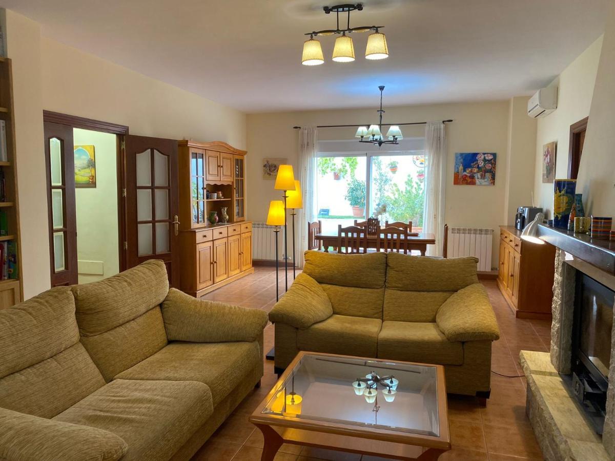 Casa Rural Con Chimenea, Barbacoa, Terraza Y Solarium Villa Illar Eksteriør bilde